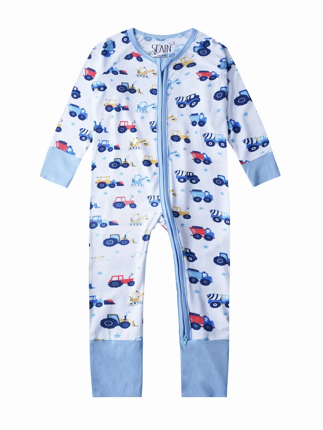 Baby Boy's Casual Jumpsuit, Cute Cartoon Graphic Long Sleeve Zipper Romper | Temu Affiliate Program