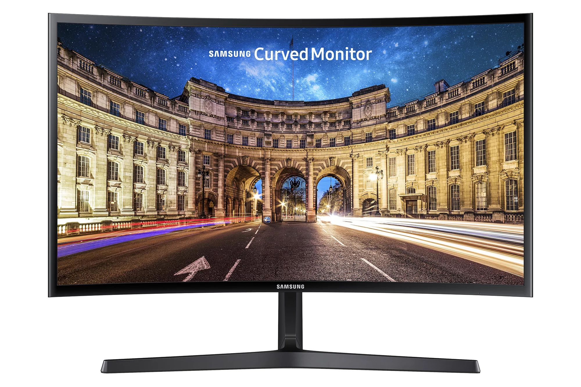 SAMSUNG 27" Class Curved 1920x1080 VGA HDMI 60hz 4ms AMD FREESYNC HD LED Monitor - LC27F396FHNXZA | Walmart (US)