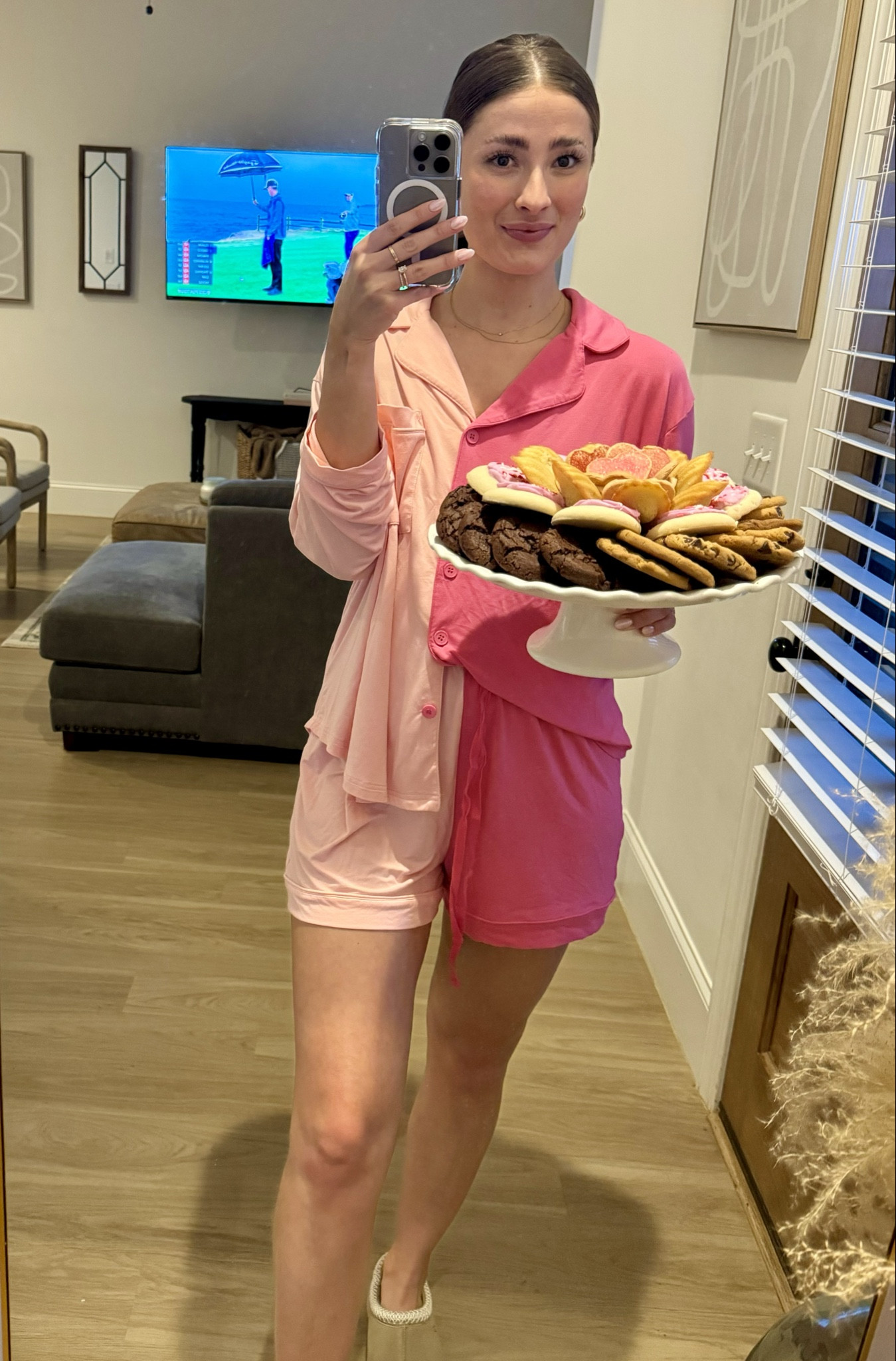 The perfect Valentines pajamas set from pink Lilly & paired with tazz Uggs obviously. Girls night is always perfect 

#LTKbeauty #LTKMostLoved #LTKparties