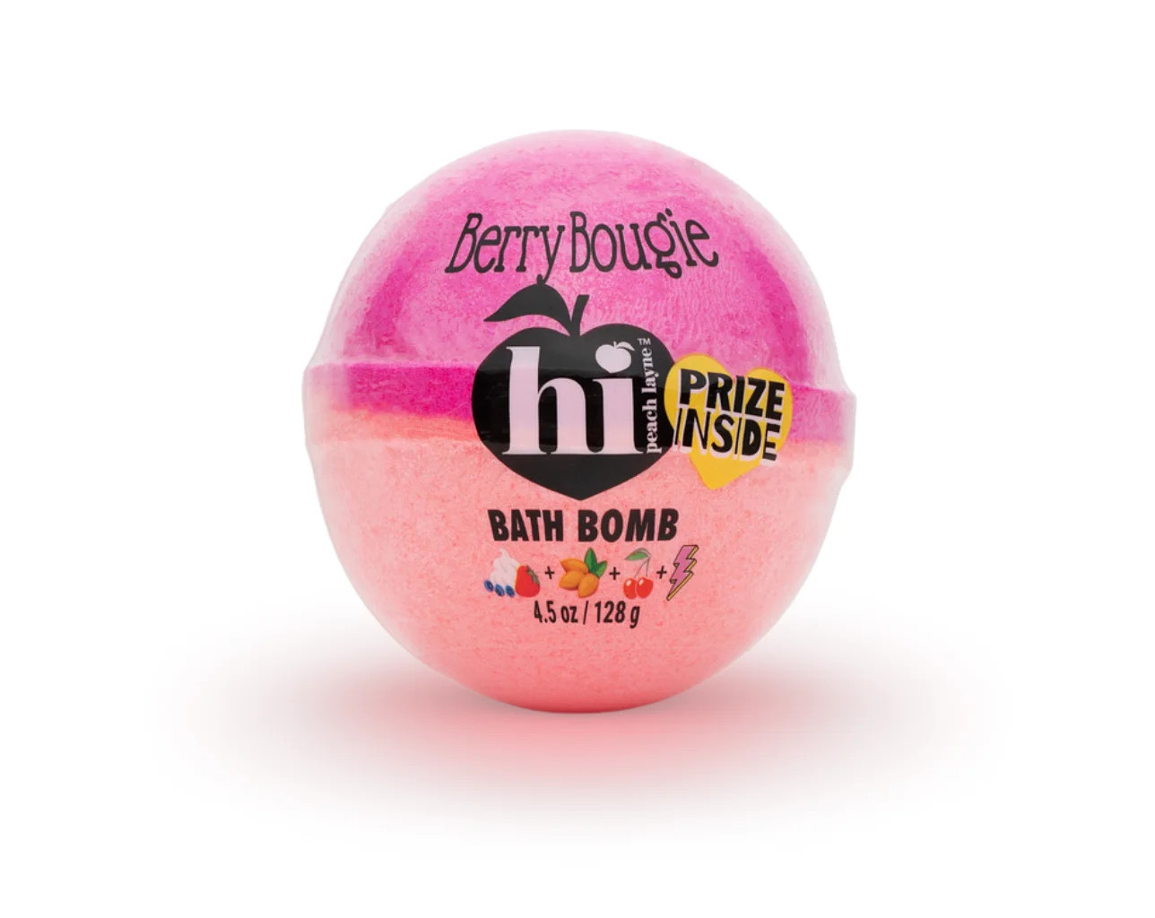Hi Peach Layne Berry Bougie Hot Pink and Peach Bath Bomb with Prize, 4.5 oz. | Walmart (US)