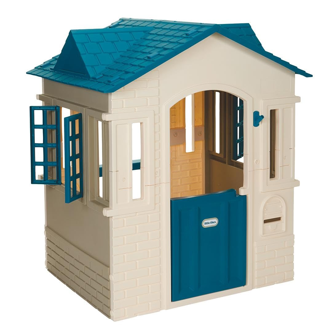 Little Tikes Cape Cottage Playhouse - Blue Large | Amazon (US)