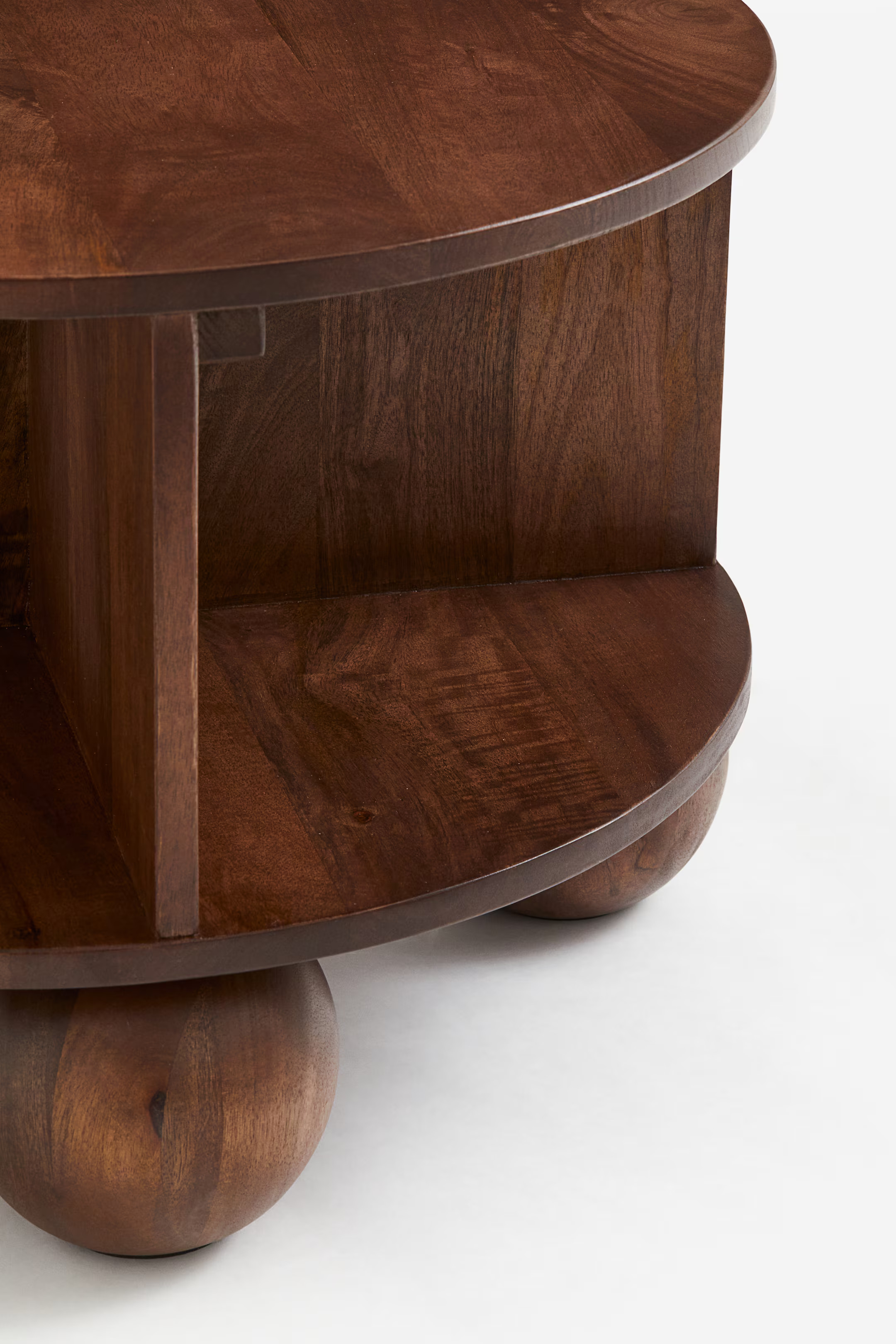 Table d'appoint en bois de manguier - Marron foncé - Home All | H&M FR | H&M (FR, IT, ES, PT, BE)