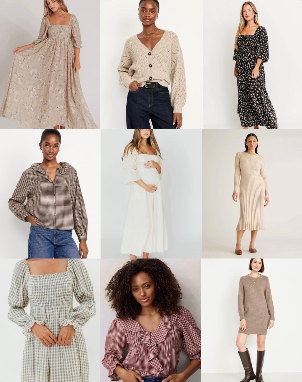 Fall family photo outfits ideas for mom! A neutral is always my go-to, especially for fall since there will be a lot of color in the landscapee

#LTKFamily #LTKBump #LTKPetite