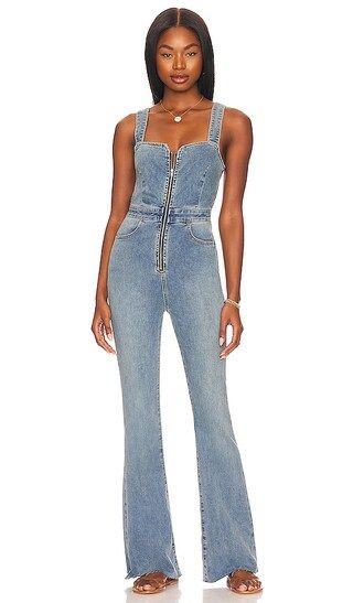 Curvy 2nd Ave Jumpsuit in Open Range | Revolve Clothing (Global)