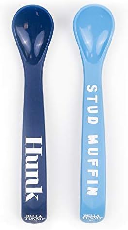 Bella Tunno Wonder Spoons - Soft Baby Spoon Set Safe for Baby Teething & Toddler Spoons, Food-Gra... | Amazon (US)