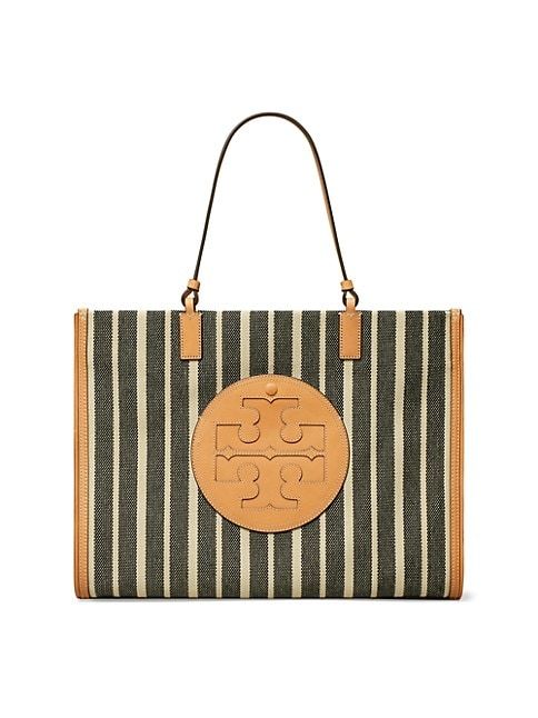 Ella Striped Canvas Tote Bag | Saks Fifth Avenue