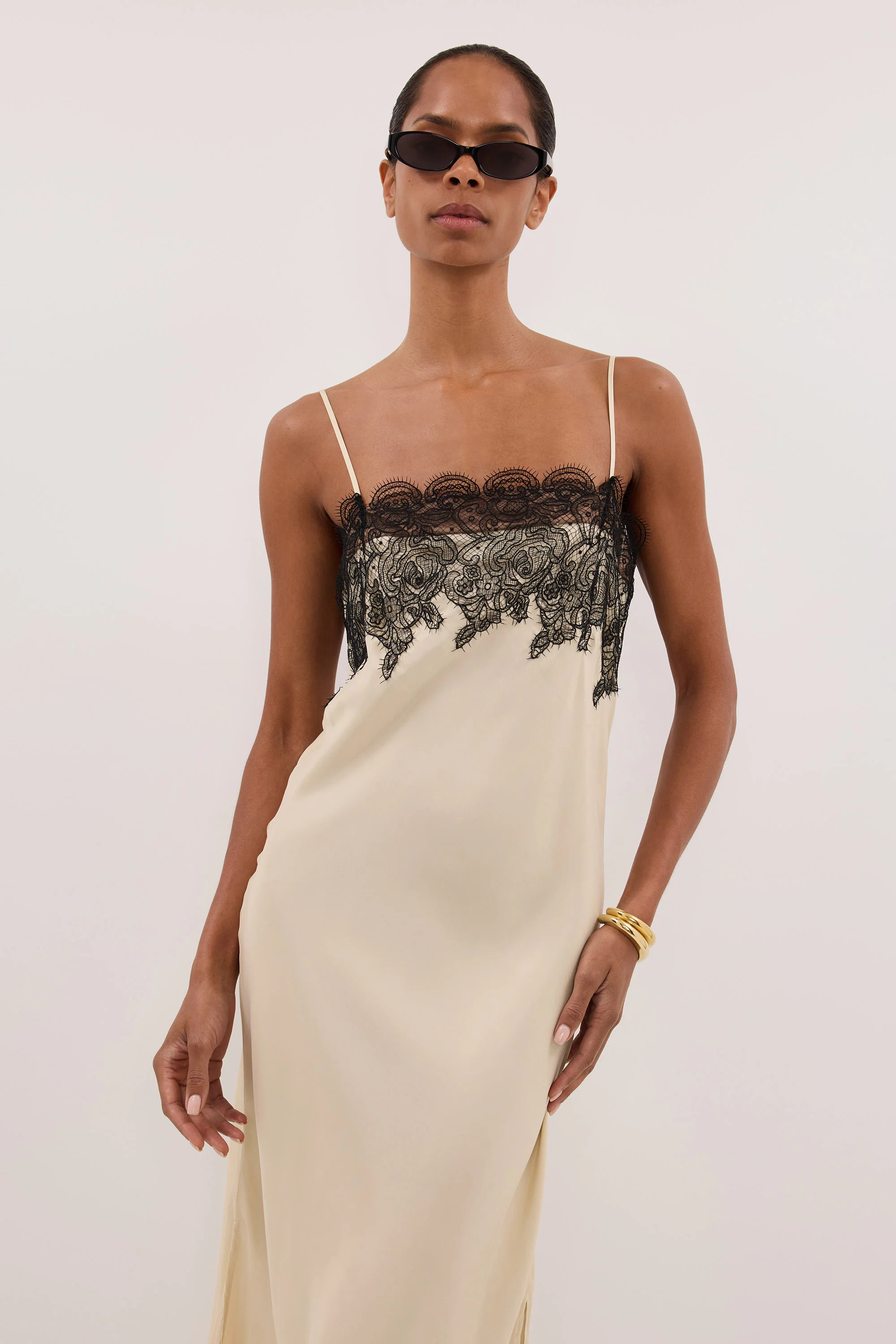 MINA STRAW CUPRO LACE DRESS | DISSH