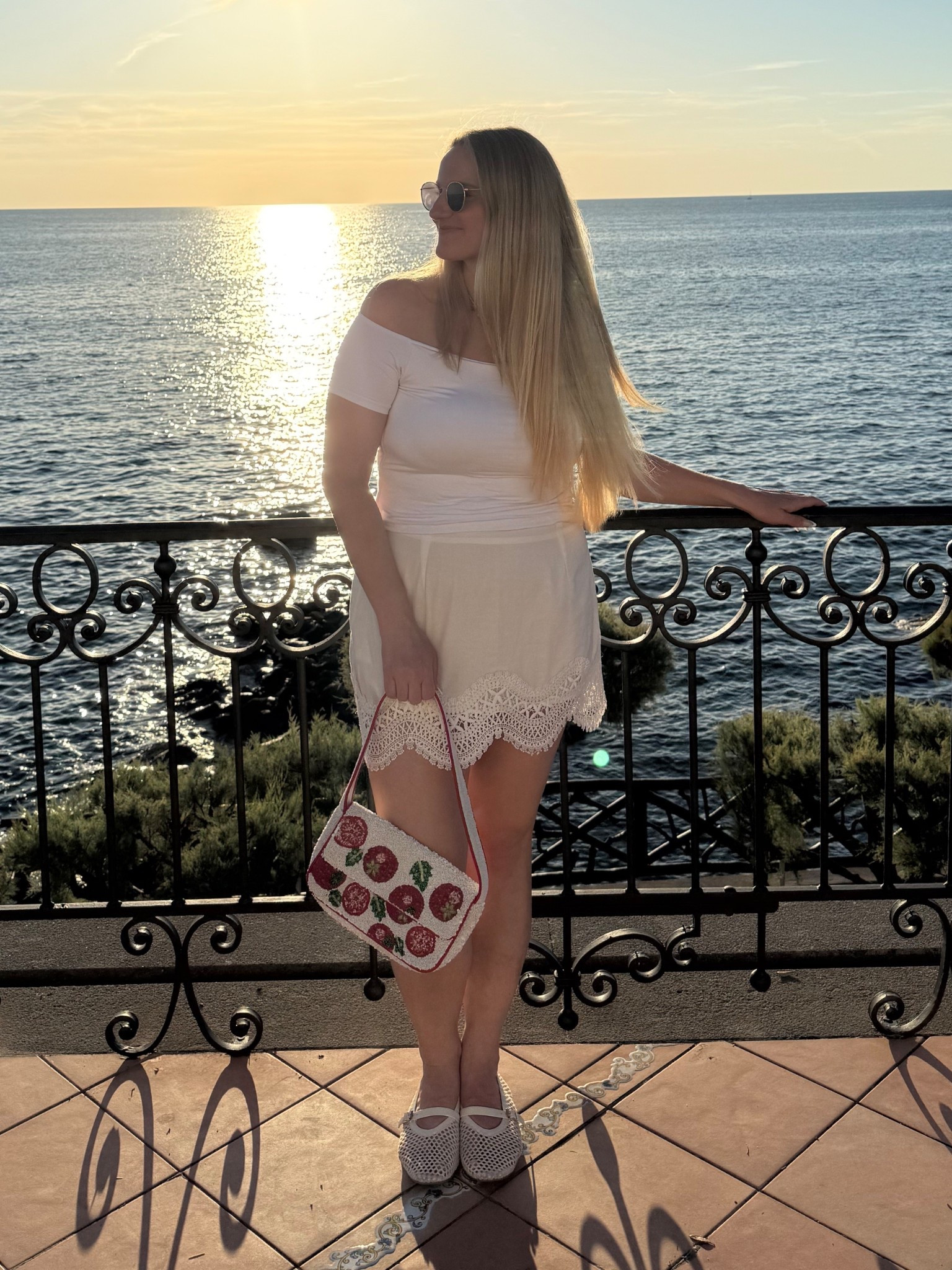 Honeymoon fit! Old ASOS skirt and TJMAXX beaded bag so I linked similar 

#LTKTravel #LTKMidsize #LTKSeasonal