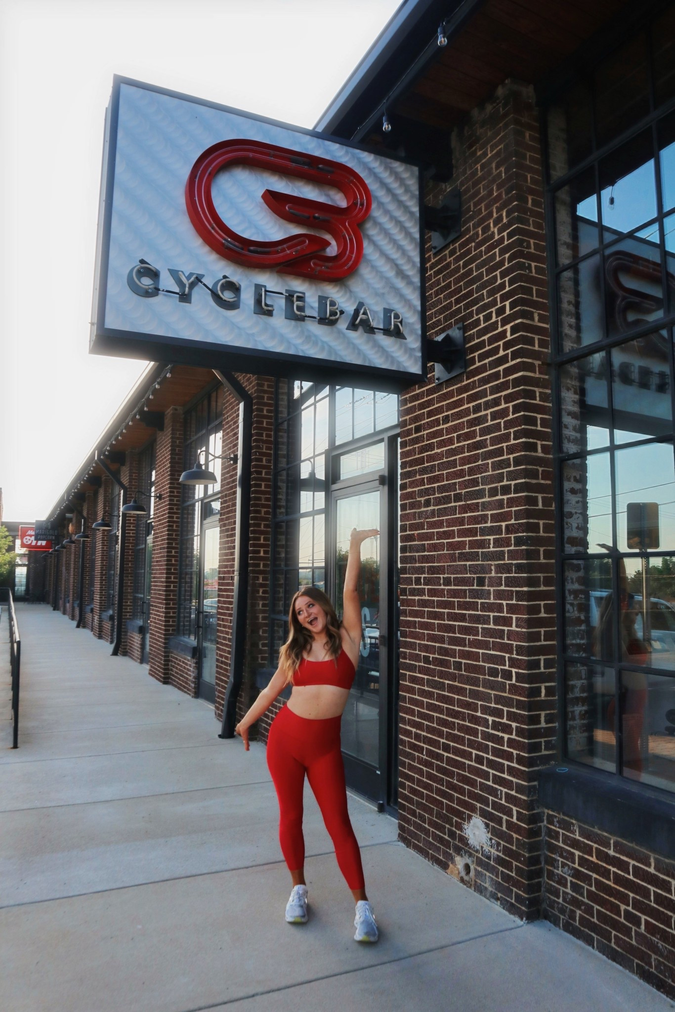 bold and booked (on the bike) 😝 best leggings ever. they do not fall down. 🫡

#LTKFindsUnder100 #LTKActive