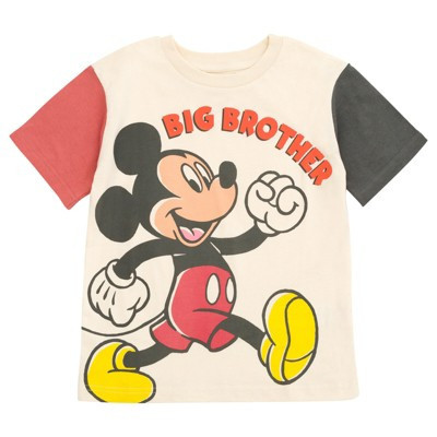 Disney Mickey Mouse Toddler Boys Matching Family T-Shirt Big Brother 4T | Target