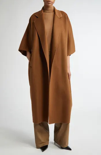 Gitano Camel Hair Cape Coat | Nordstrom
