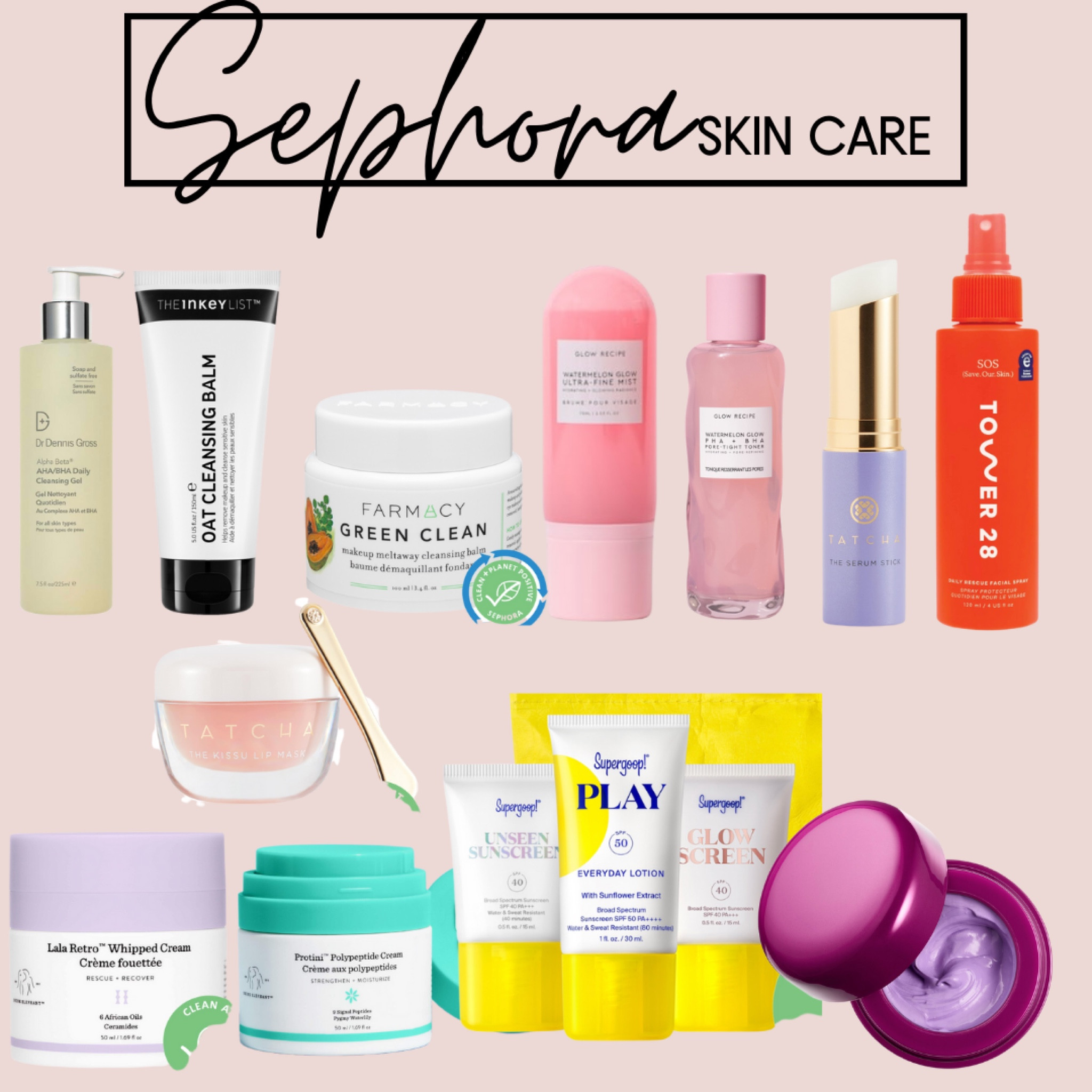 Sephora Skincare

Skincare is so important for keeping your skin in tip top shape from dryness, blemishes and wrinkles. The most important part is applying SPF. SuperGoop happens to have some of the best sunscreens! 

#LTKstyletip #LTKunder50 #LTKbeauty