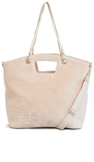 The Terry Tote in Beige | Revolve Clothing (Global)