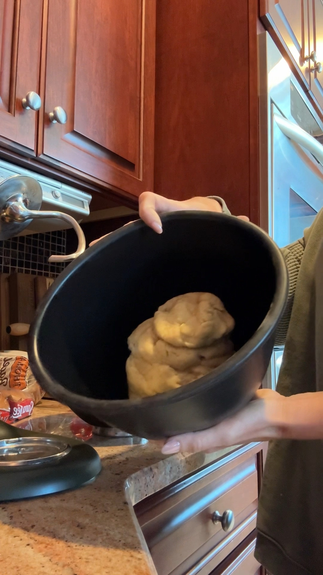 5 quart kitchen KitchenAid silicone bowl liners. Three liners with the reheat, matching lids fits my KitchenAid perfectly easy, clean and protects my wood bowl.

#LTKfoodie #LTKHome #LTKmomlife