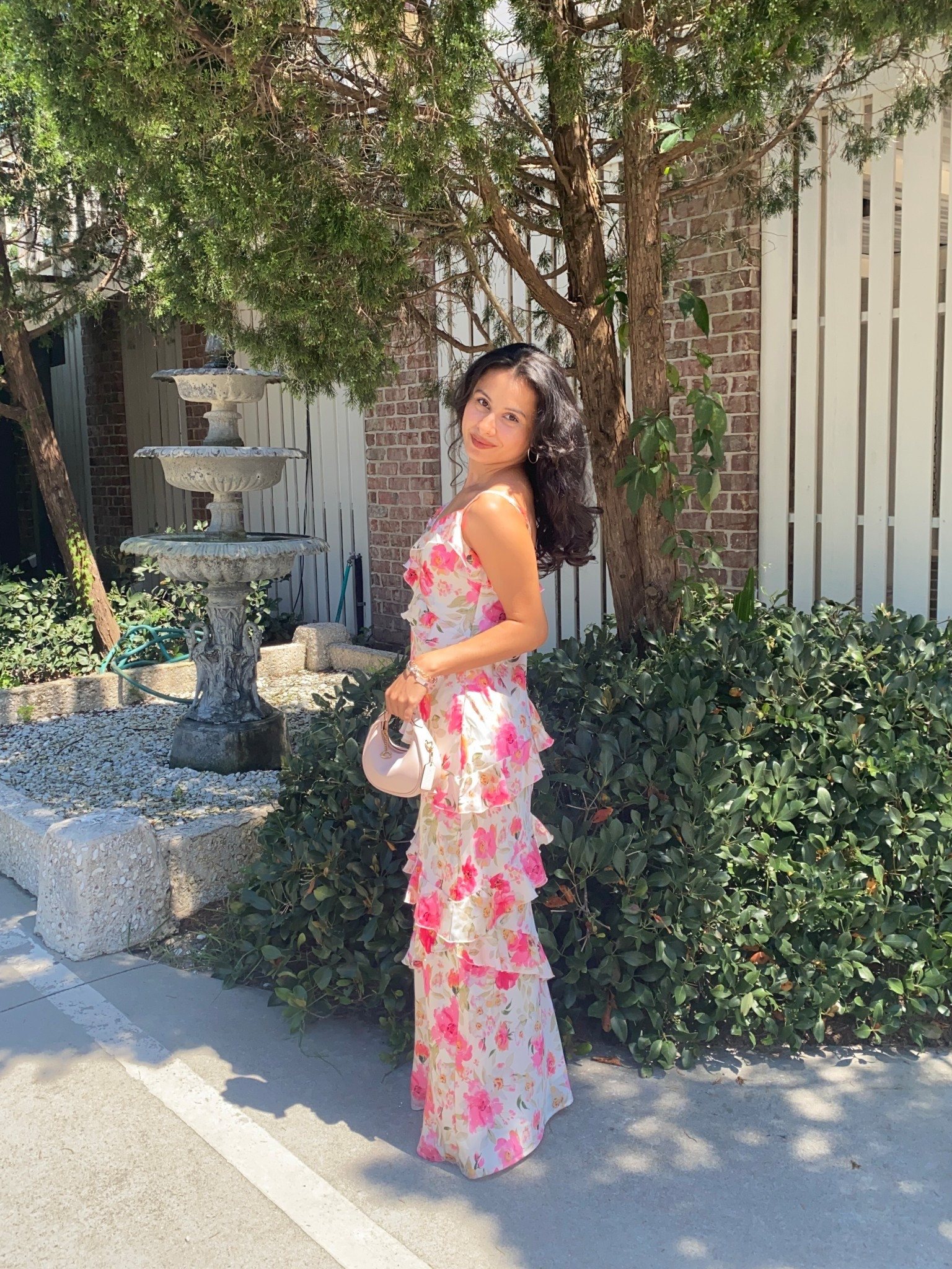 Summer floral wedding guest dress 🌷

#LTKWedding