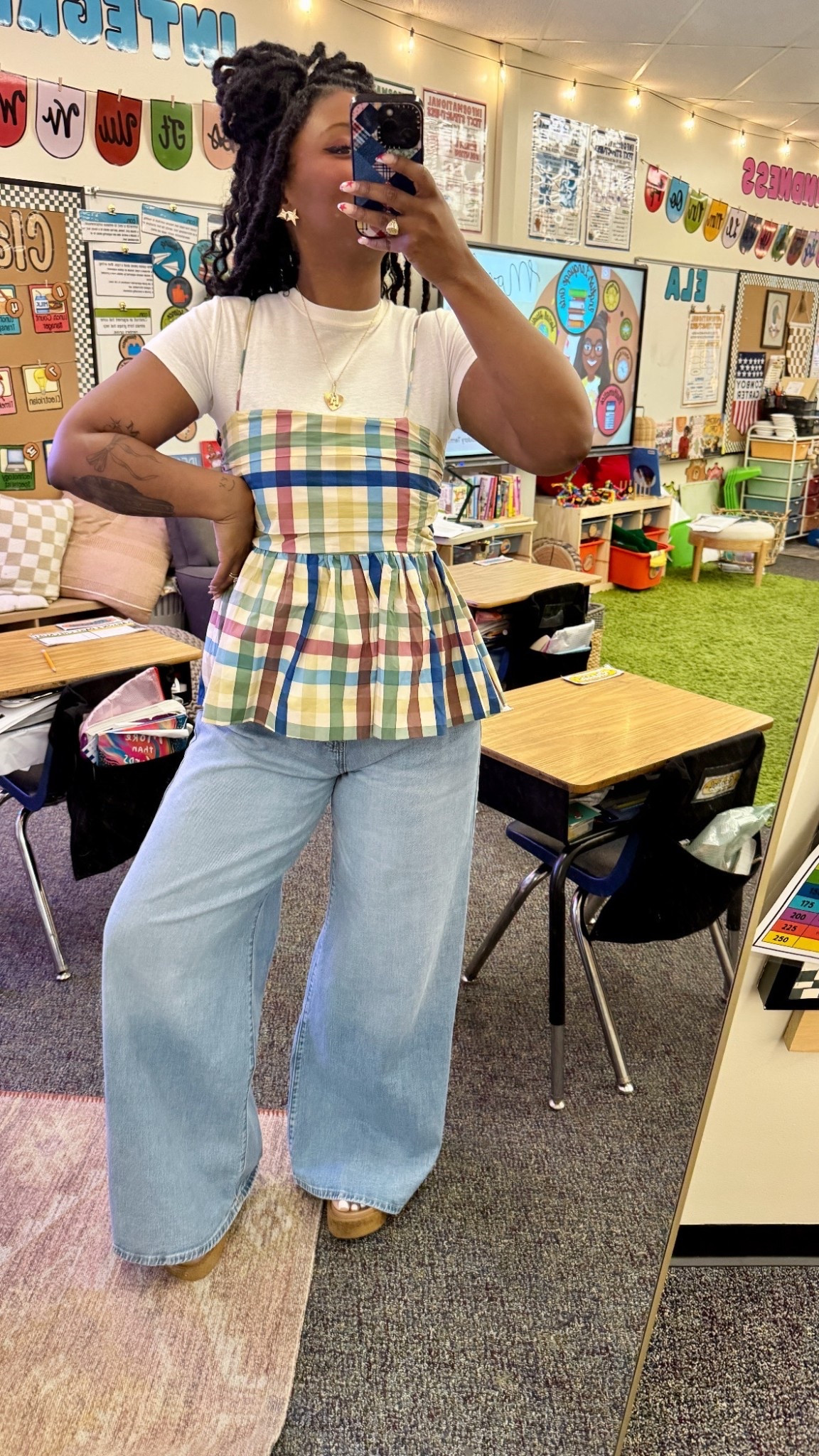 Monday! 
Top: Strapless Peplum Top from Nuuly - Small
Jeans: 6 (could’ve done a 4)

#LTKgrwm #LTKootd #LTKdayinmylife