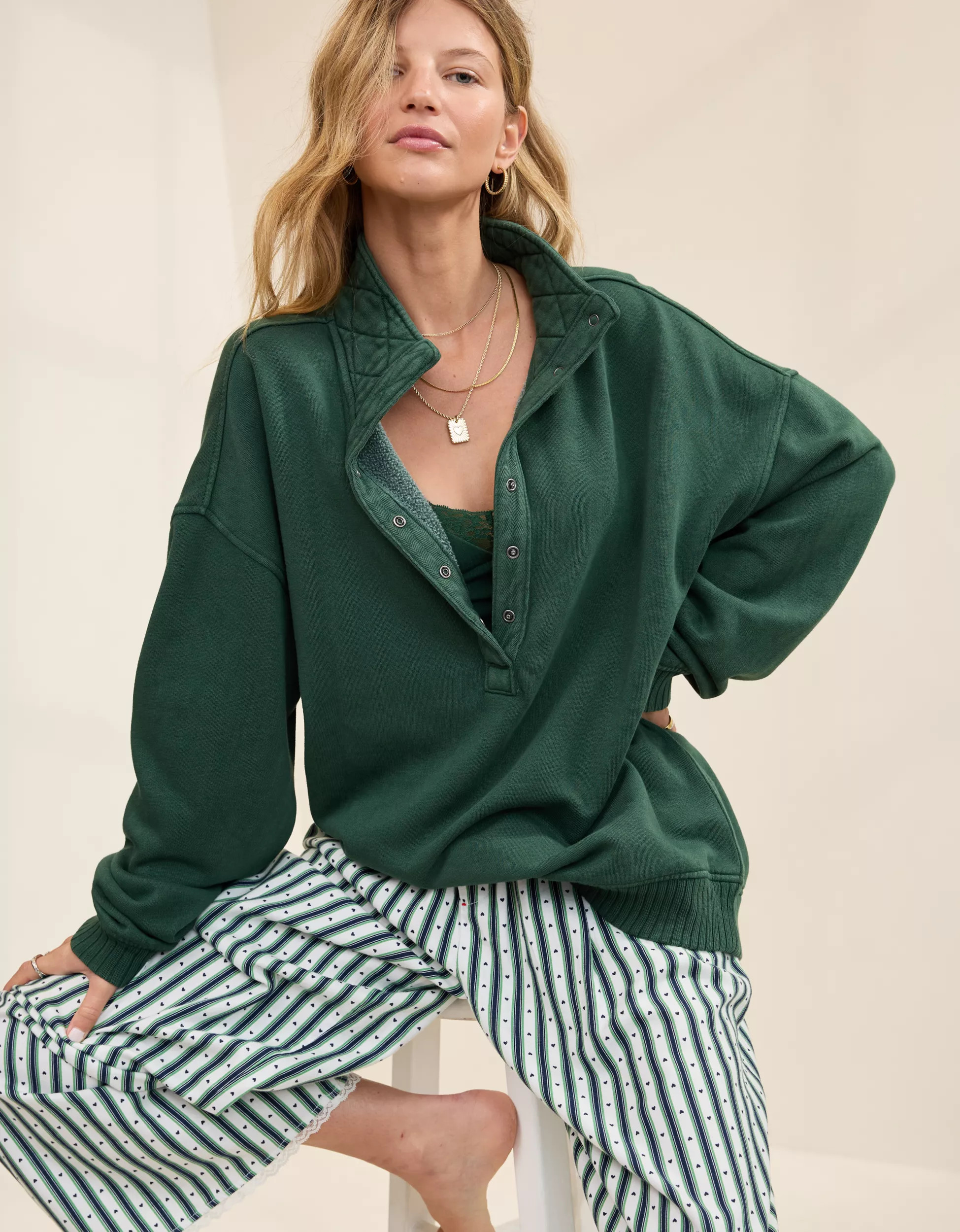 Aerie Oh Snap! Sweatshirt | Aerie