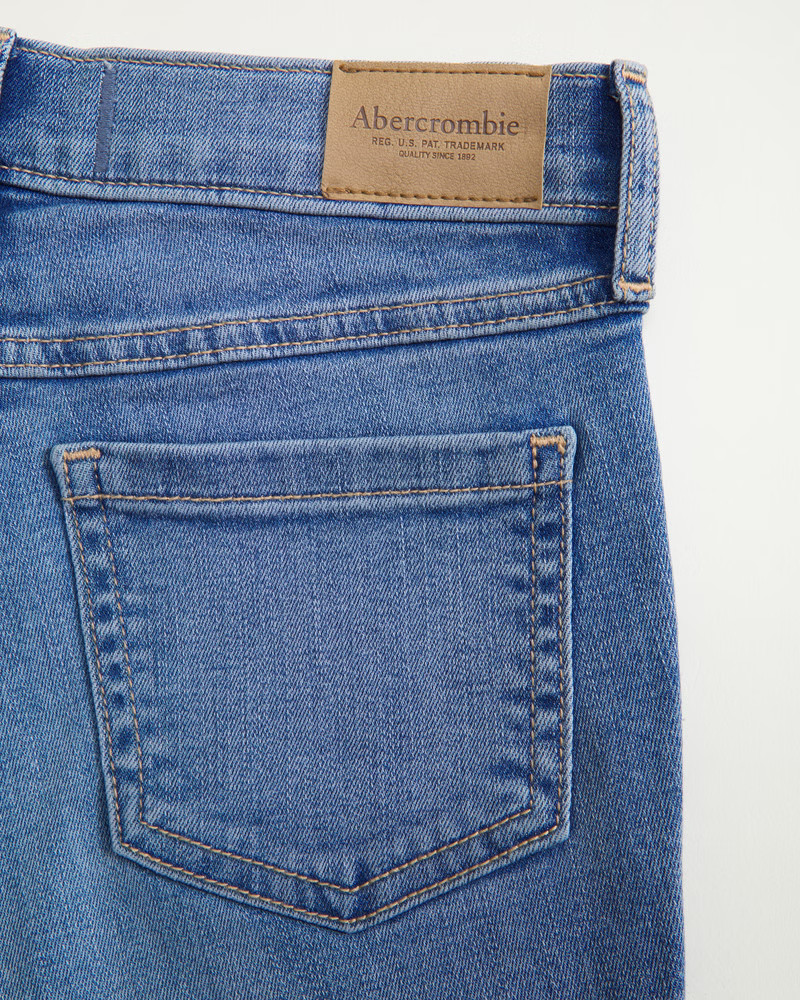 girls high rise flare jeans | girls bottoms | Abercrombie.com | Abercrombie & Fitch (US)