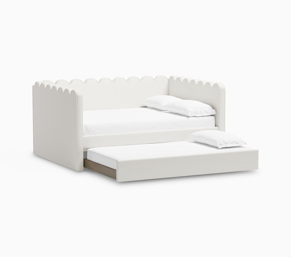 Penny Upholstered Daybed with Trundle | Pottery Barn Kids
