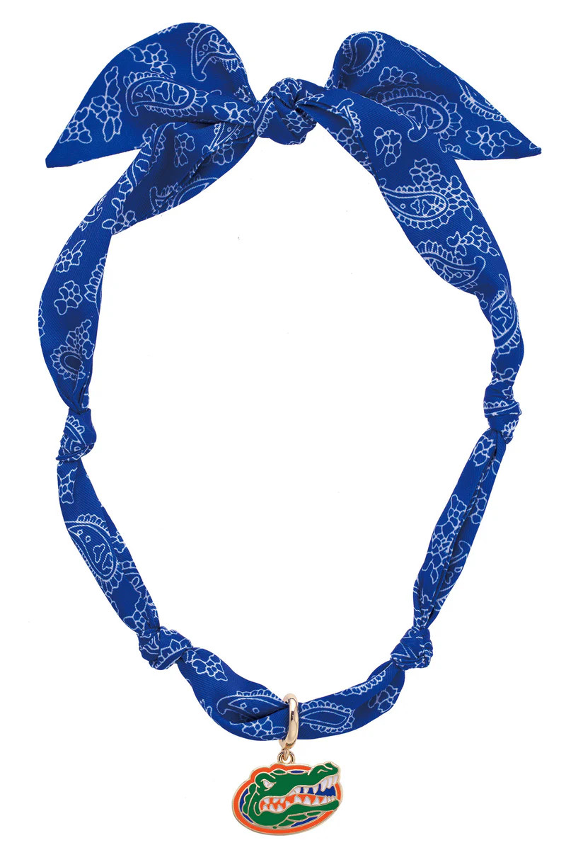 Florida Gators Logo Bandana Scarf Necklace | CANVAS