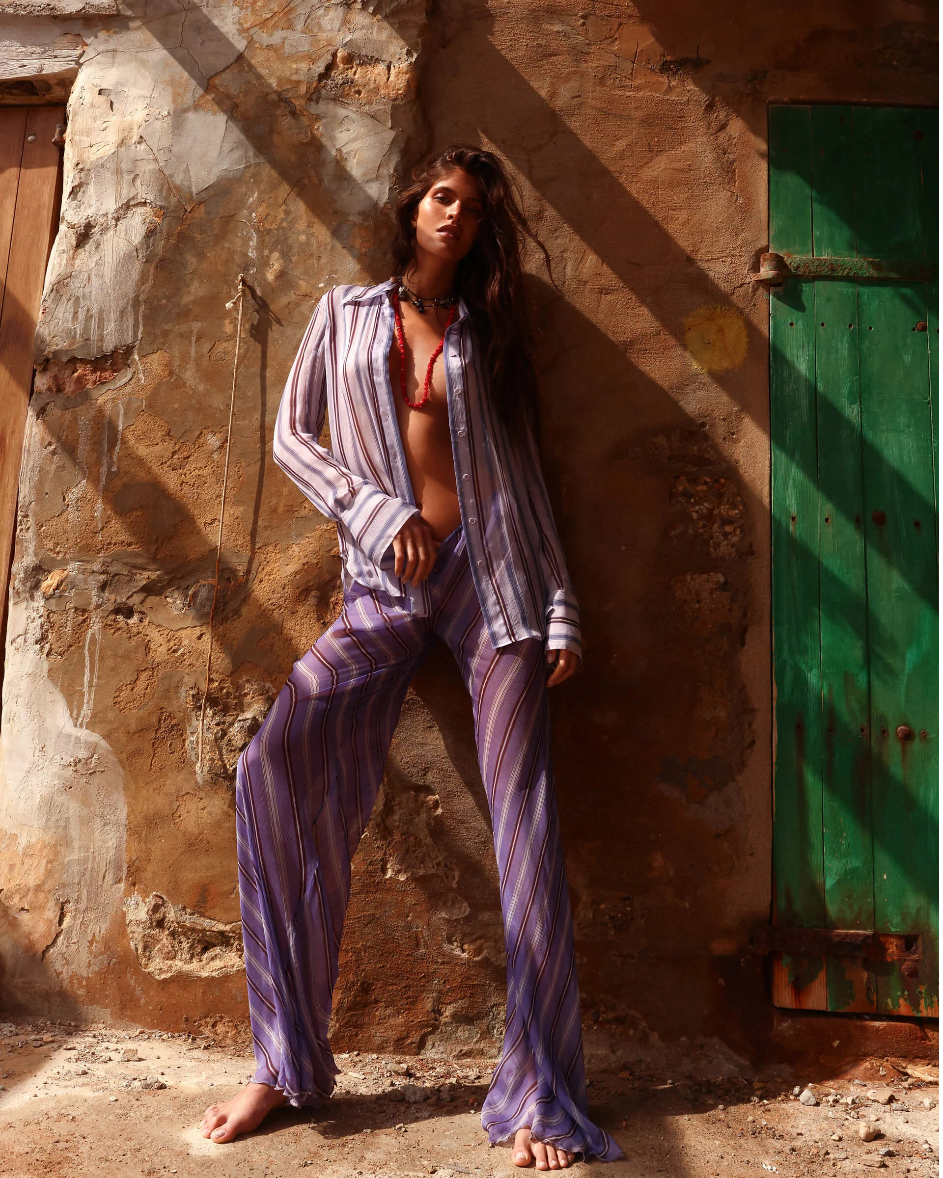 SONNI TROUSER PURPLE | Rat & Boa