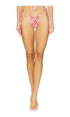 Frankies Bikinis x Bella Hadid Tia Bikini Bottom in Lover's Lane from Revolve.com | Revolve Clothing (Global)