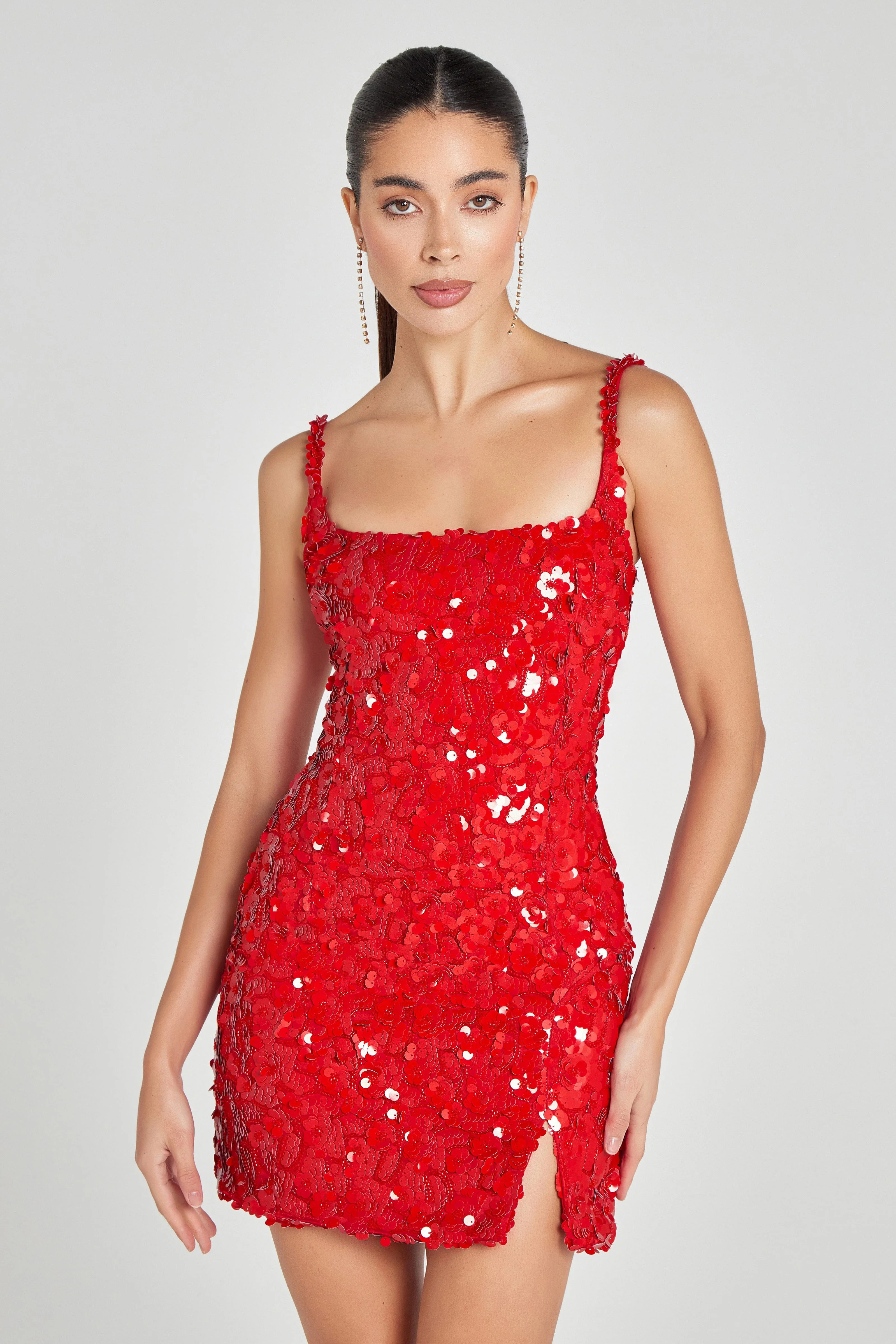 Karlie Red Dress | Nadine Merabi