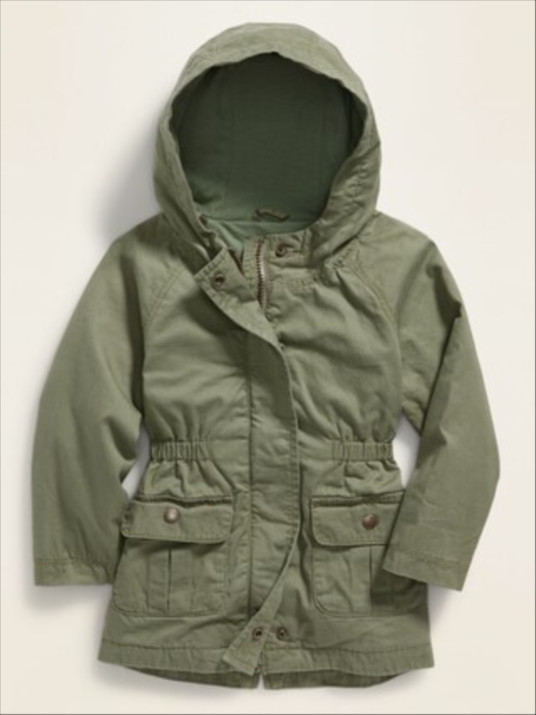Hooded Twill Utility Scout Jacket for Toddler ...
