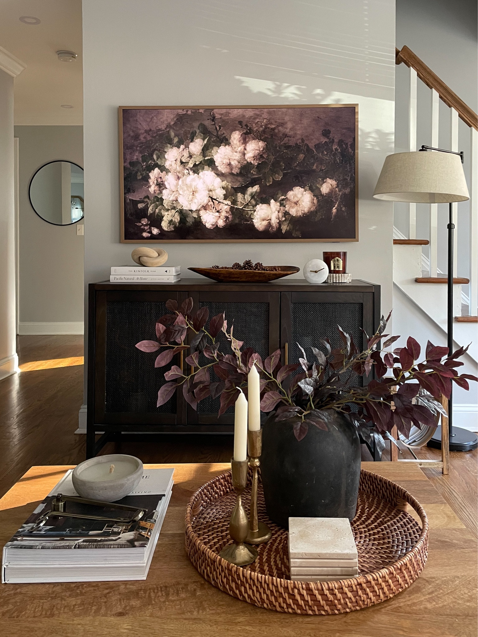 Aside from our couch, I think our Frame TV was my favorite investment for our house – disguising a tv as wall art will NEVER go out of style 👏🏼

Living room decor, Samsung Frame TV, transitional style, autumn decor

#LTKFindsUnder100 #LTKHome #LTKFindsUnder50