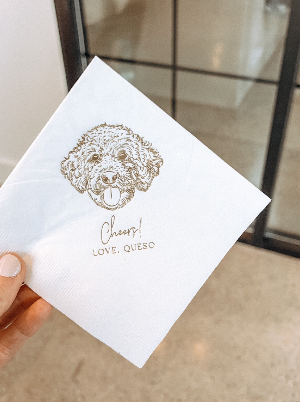 Custom cocktail napkins 🐶❤️

#LTKunder100 #LTKwedding #LTKunder50