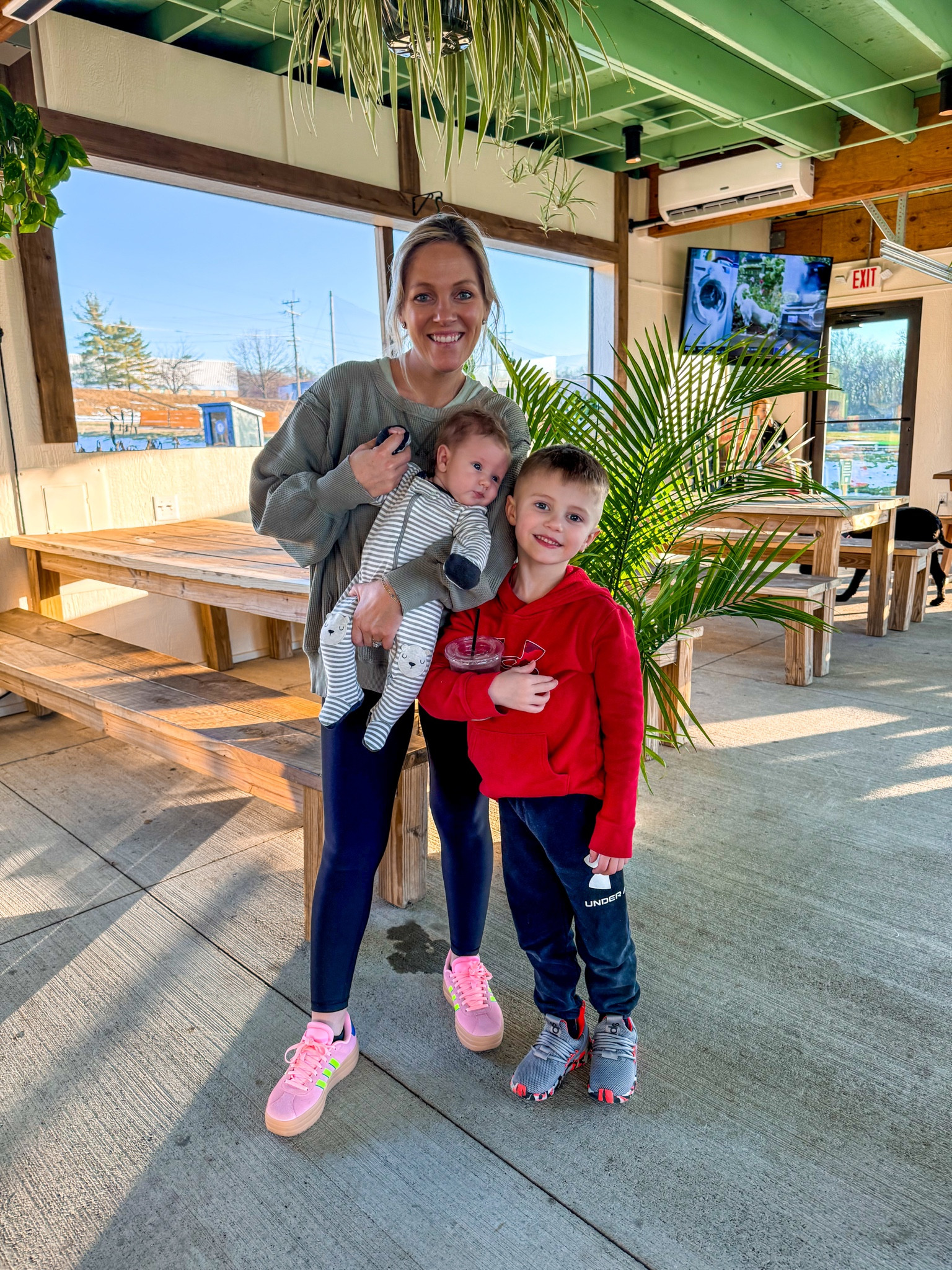 Shoes size 4 youth (I’m a 6 womens) 
Leggings are 7/8 length and fit me perfectly (5 foot tall) size small

#LTKPetite #LTKFitness #LTKFamily