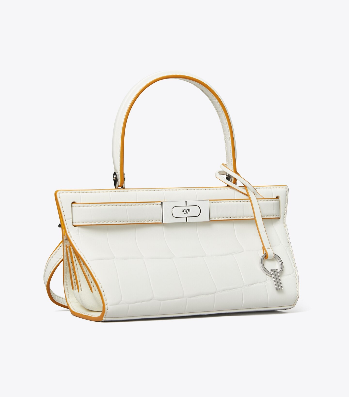 PETITE LEE RADZIWILL EMBOSSED CAT EYE BAG | Tory Burch (US)