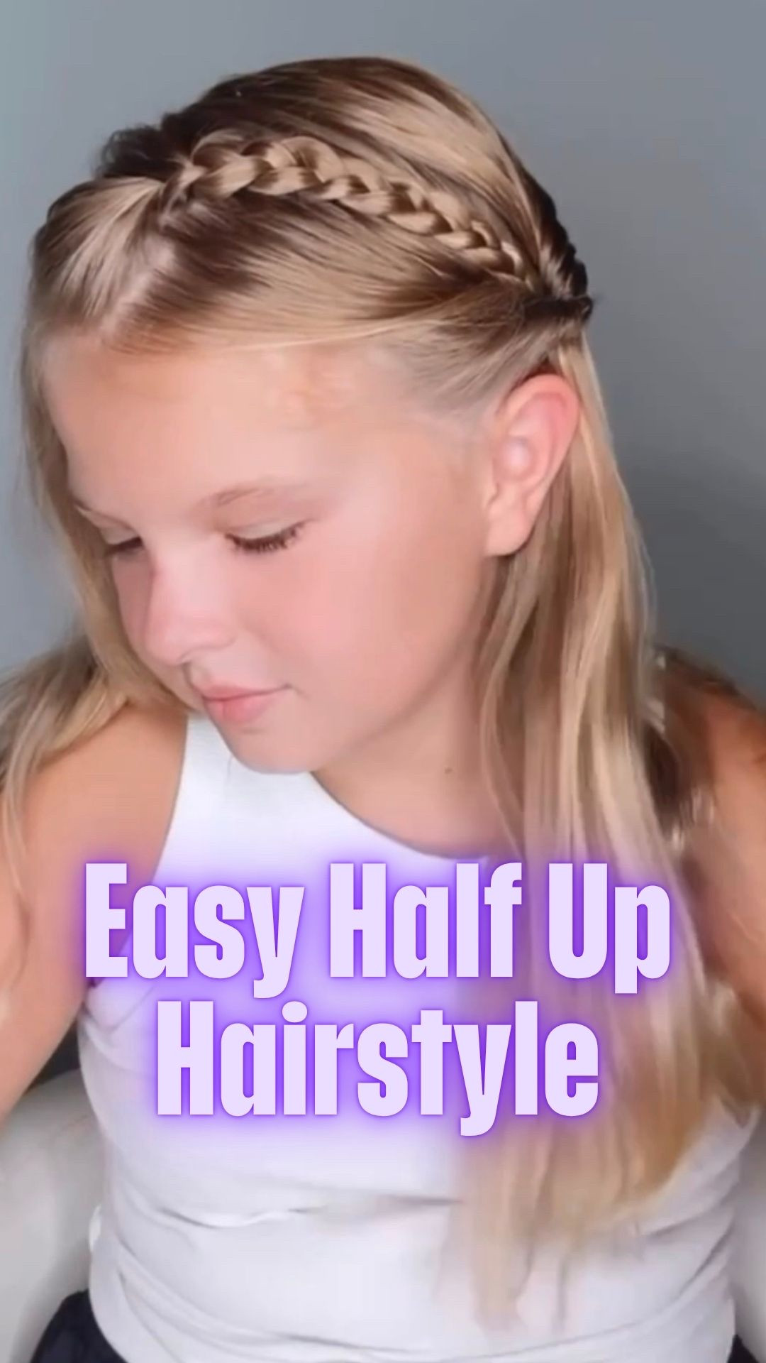 EASY HALF UP HAIRSTYLE 🩷 This is an easy and pretty hairstyle for school! I’m excited to share with you, along with my favorite hair products. Love for you to follow us for our daily hairstyles. ￼

#LTKBeauty
