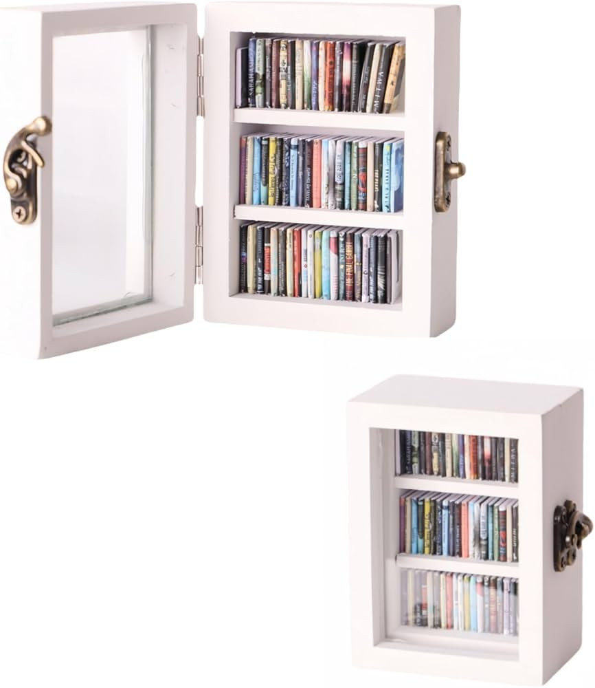 Anxiety Bookshelf, Pocket Anxiety Bookshelf, Shake Away Your Anxiety, Mini Bookshelf with 60 PCS ... | Amazon (US)