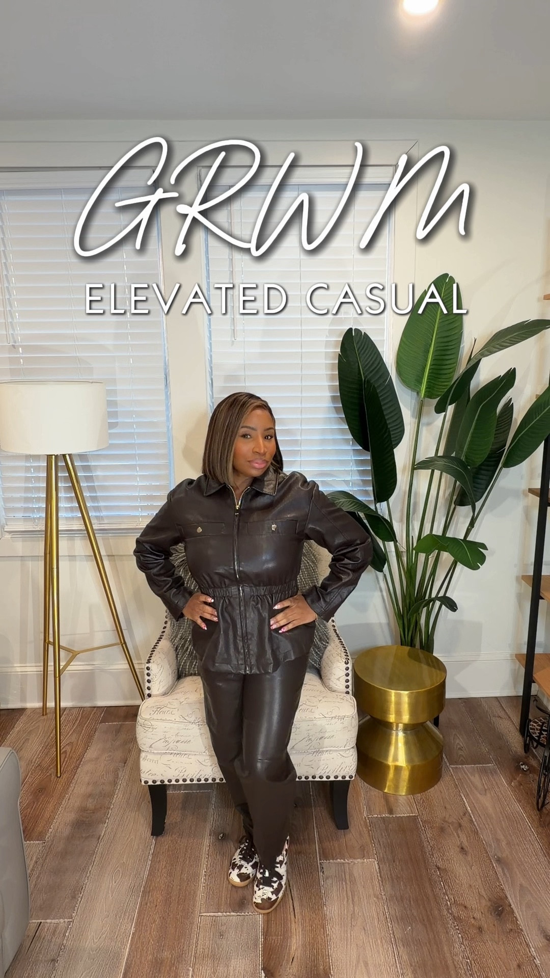 Get ready with me for an elevated casual moment 🤎✨

Leather layers because comfort doesn’t mean basic and sneakers because I still like to move with ease and comfort. 

I love my plush fox fur coat with a cropped fit, rich blue and brown tones, and a statement hood.

This is the kind of look that works for cold weather outings, errands, or a last-minute dinner invite for an effortless but intentional look.

Comment “Look” for outfit details. 

Would you wear this with sneakers or switch to boots? 👀👟

#LTKdayinmylife #LTKgrwm #LTKootd