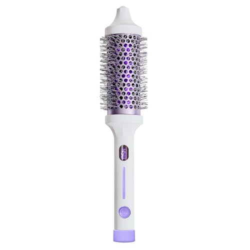 SUTRA Ultra Violet Thermal Brush - Infrared Heated Styling Brush with Blue Light, Ionic Technology, Digital Temp Control to 450°F, Dual Voltage, Auto Shut Off, Frizz-Free Shine | Amazon (US)