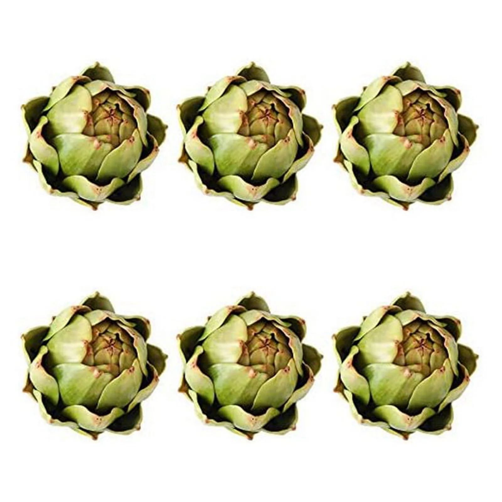 6Pack Artificial Artichoke Vegetables and Fruits for Home Wedding Party Table Decoration (Green) | Walmart (US)