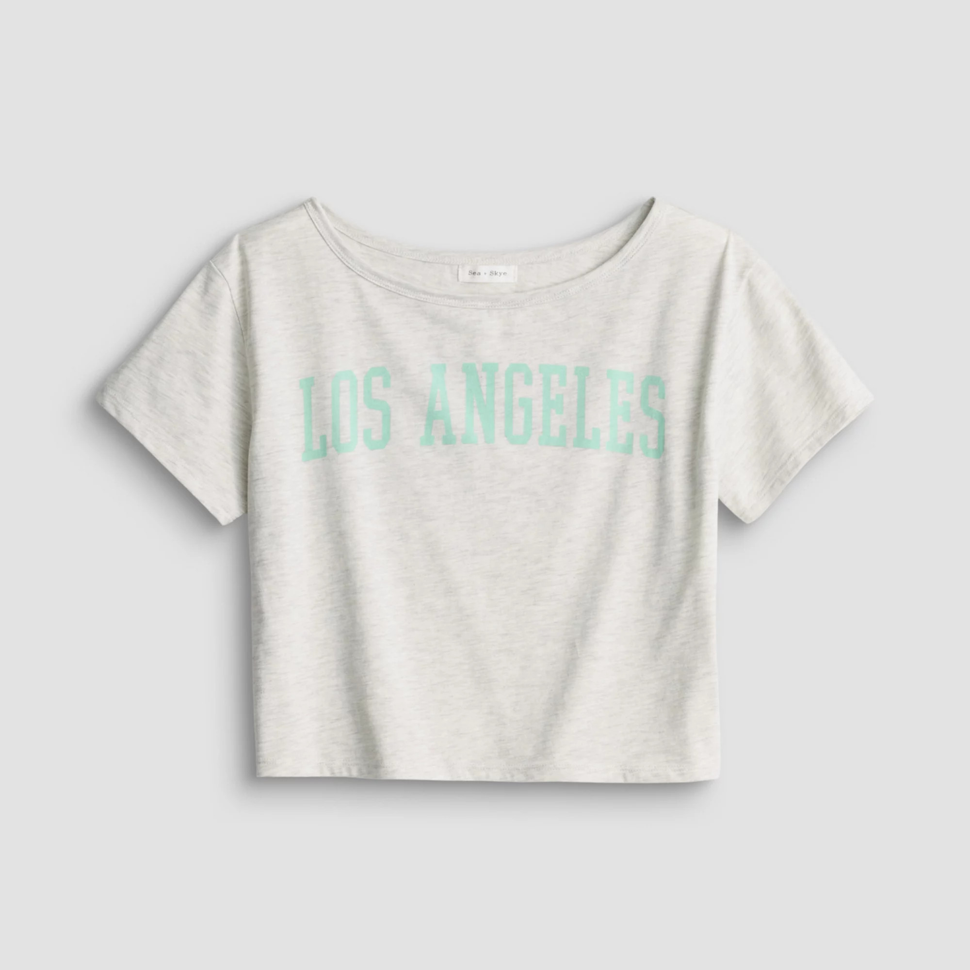 Girls 7-16 Sea + Skye Off Shoulder Graphic Tee | Kohl's