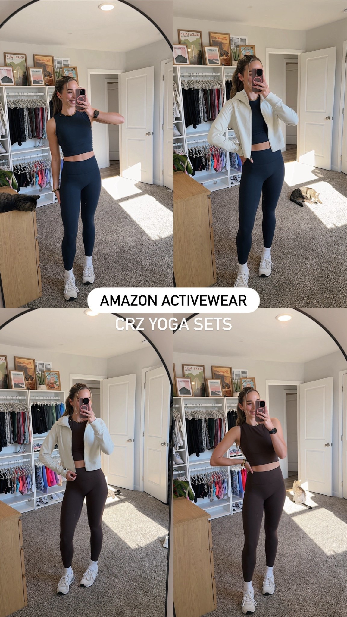 My must have Amazon activewear — including my current favorite CRZ Yoga workout sets. These are some of the most flattering and supportive Amazon gym outfits, with great quality for the price. Shop my Amazon + CRZ Yoga fitness staples below! 

#LTKfitnessgoals #LTKActive