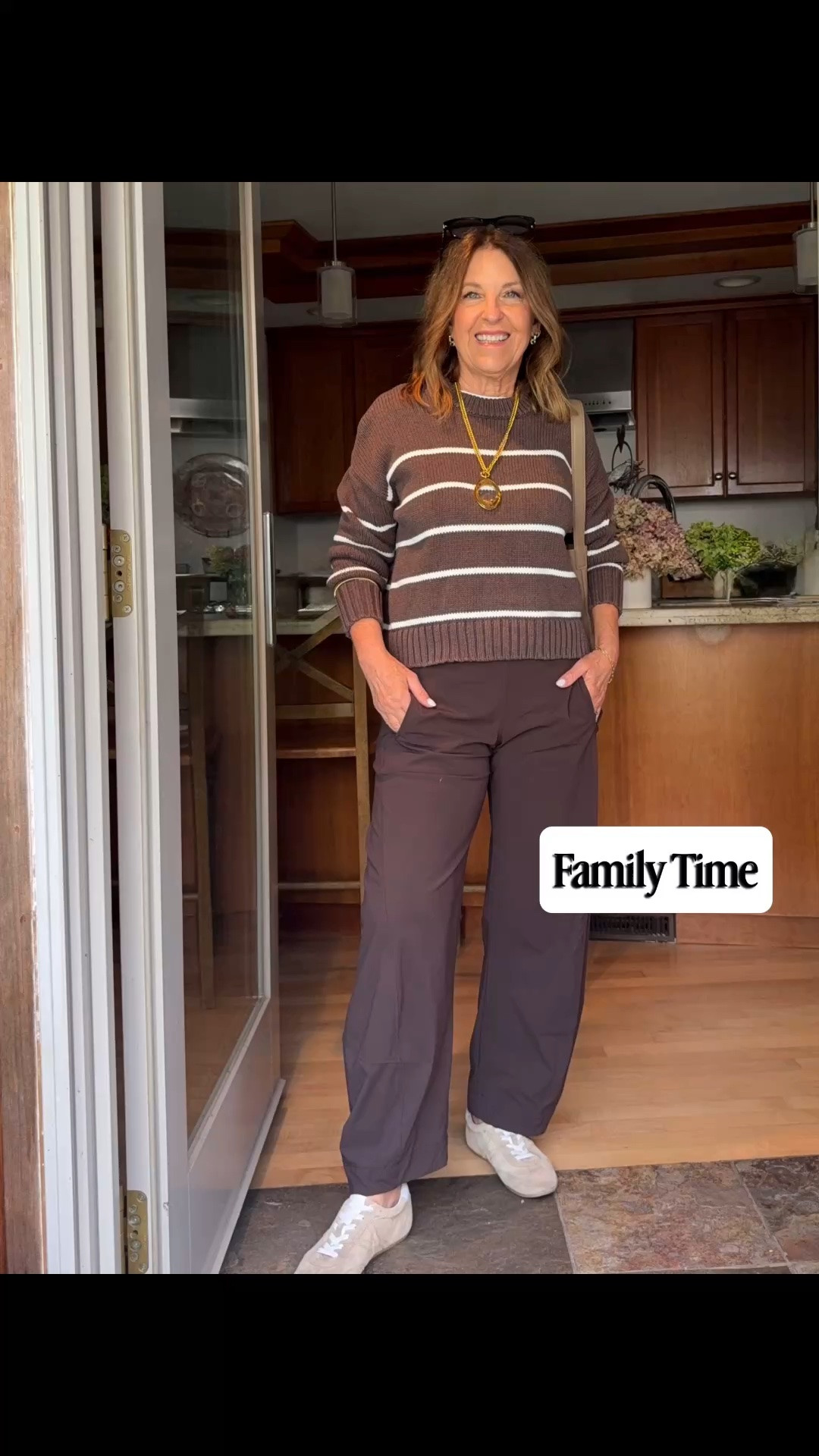 Love my Ruti pants.  I wear size regular 2, the quince pullover in size XS, and I love the sneakers.  Tts.

#LTKootd #LTKOver40 #LTKSeasonal
