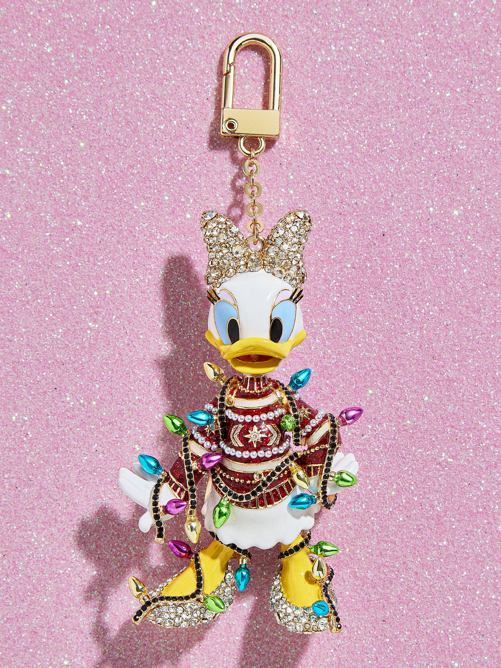 Daisy Duck Deck The Halls Disney Bag Charm - Daisy Duck Deck The Halls | BaubleBar (US)