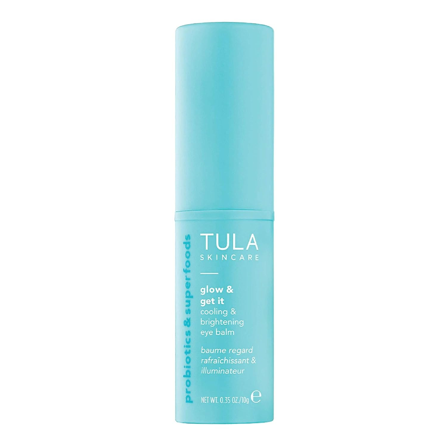 TULA Skin Care Glow & Get It Cooling & Brightening Eye Balm | Dark Circle Under Eye Treatment, In... | Amazon (US)