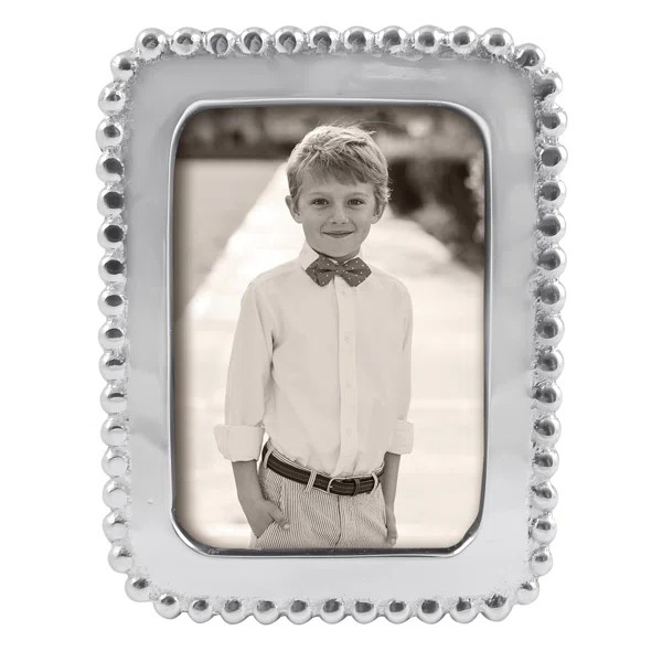 Beaded Metal Picture Frame | Wayfair North America