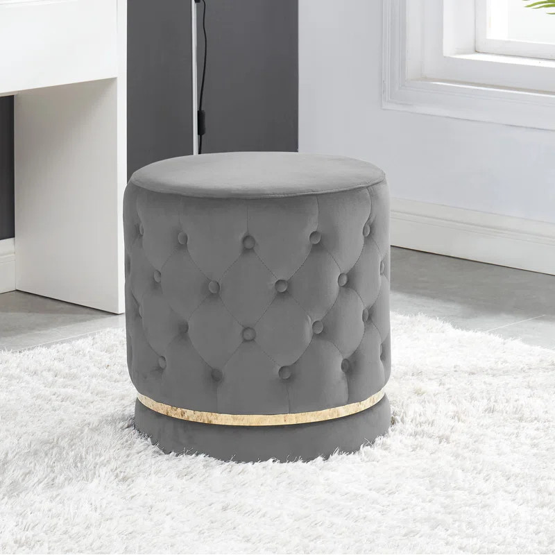 Crofton 18.10'' Tall Vanity Stool | Wayfair North America
