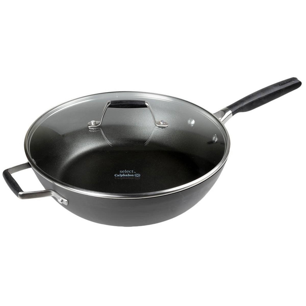 Select by Calphalon with AquaShield Nonstick 12" Jumbo Fry Pan with Lid | Target