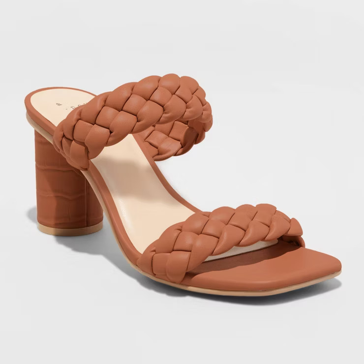 Women's Basil Mule Heels - A New Day™ | Target