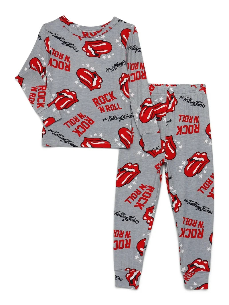 Character Toddler Viscose Unisex 2-Piece Pajama Set, Sizes 12M-5T | Walmart (US)
