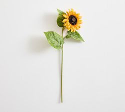 Faux Sunflower Stem | Pottery Barn (US)