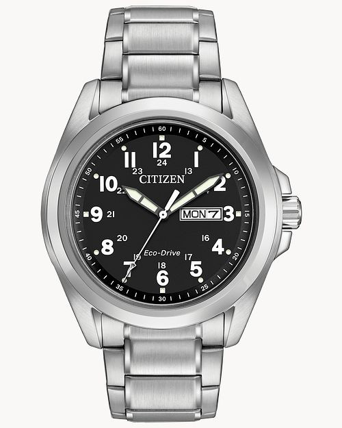 Garrison-Men's Eco-Drive AW0050-82E Steel Sports Watch | CITIZEN | Citizen Watch