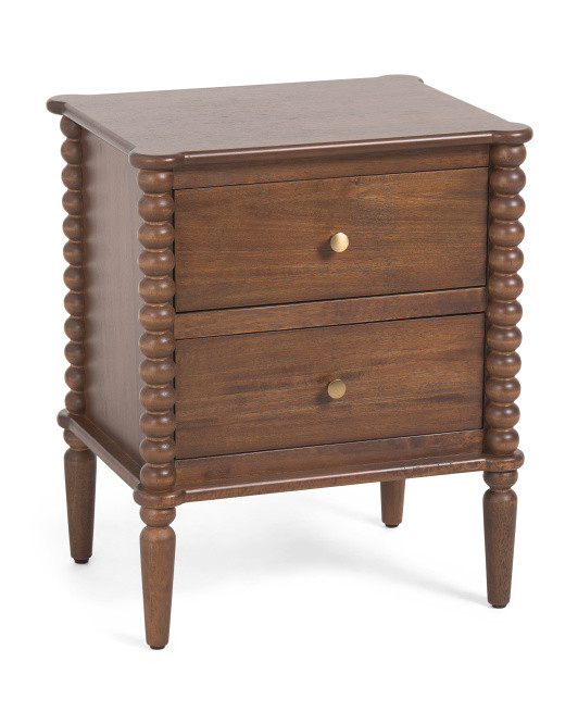 20x16x24 2 Drawer Spindle Side Table | TJ Maxx
